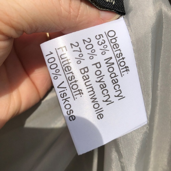 Jolipel Faux Fur Vegan Mink Vest Jacket Sleeveless - Picture 4 of 7